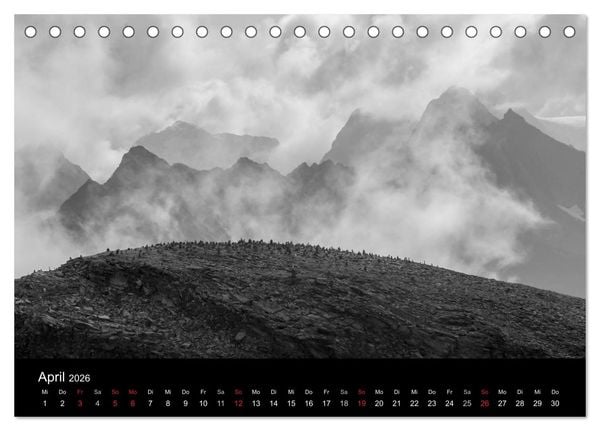 Produktbild: TIROL - Der Berliner H&ouml;henweg (Tischkalender 2026 DIN A5 quer), CALVENDO Monatskalender