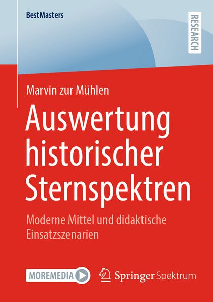 Produktbild: Auswertung historischer Sternspektren