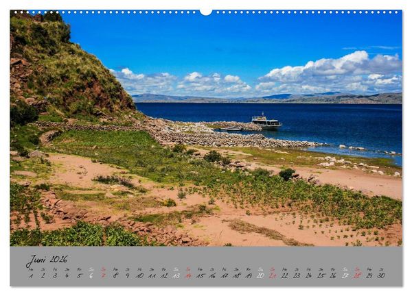 Produktbild: Peru 2026 (Wandkalender 2026 DIN A2 quer), CALVENDO Monatskalender