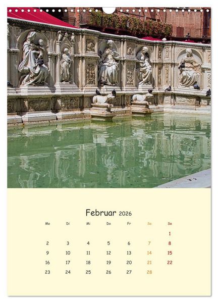 Produktbild: Siena - Impressionen (Wandkalender 2026 DIN A3 hoch), CALVENDO Monatskalender