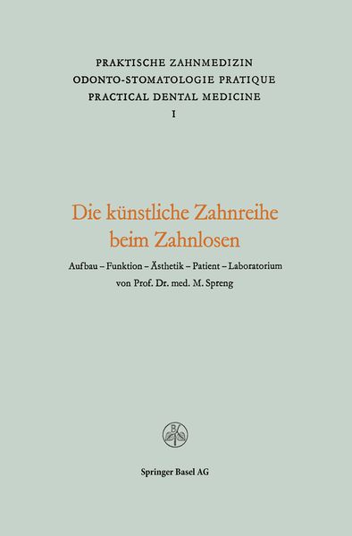 Produktbild: Die K&uuml;nstliche Zahnreihe beim Zahnlosen