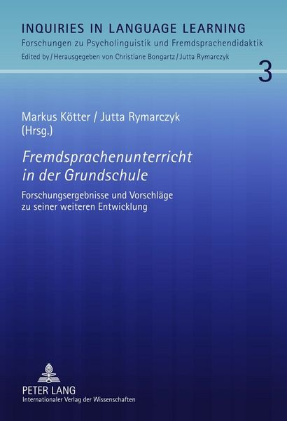 Produktbild: Fremdsprachenunterricht in der Grundschule