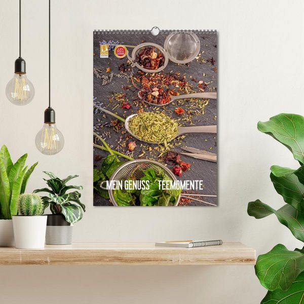 Produktbild: Mein Genuss Teemomente (Wandkalender 2026 DIN A3 hoch), CALVENDO Monatskalender