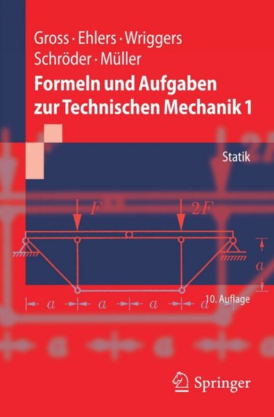 Produktbild: Formeln und Aufgaben zur Technischen Mechanik 1