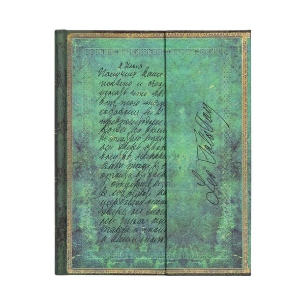 Produktbild: Hardcover Notizbuch Tolstoi, Brief f&uuml;r den Frieden, Ultra, Liniert