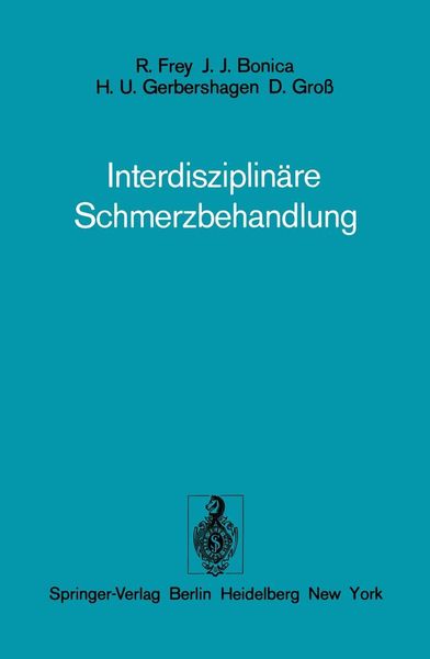 Produktbild: Interdisziplin&auml;re Schmerzbehandlung