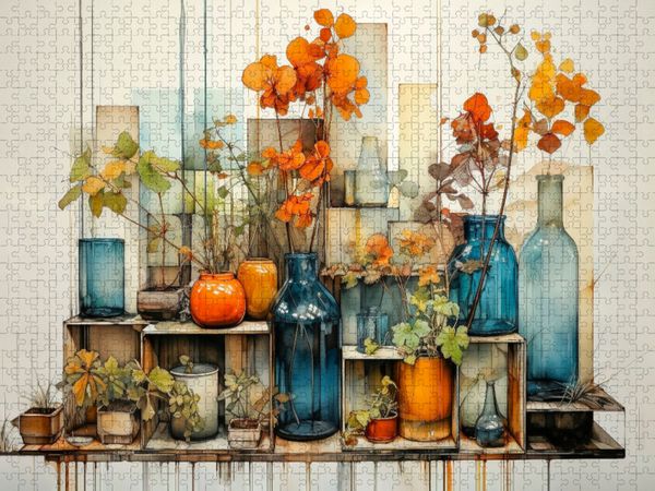 Produktbild: CALVENDO Puzzle Zauberhafte Blumenpracht | 1000 Teile Lege-Gr&ouml;&szlig;e 64x48cm Foto-Puzzle f&uuml;r gl&uuml;ckliche Stunden