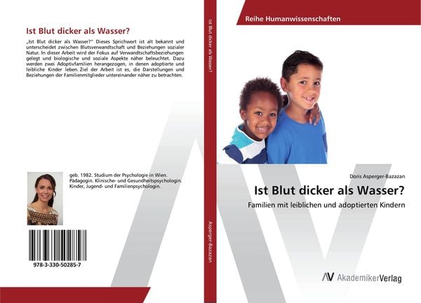 Ist Blut dicker als Wasser?, Taschenbuch von Doris Asperger-Bazazan, AV Akademikerverlag, 9783330502857