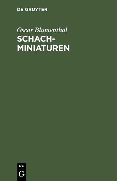 Produktbild: Schachminiaturen