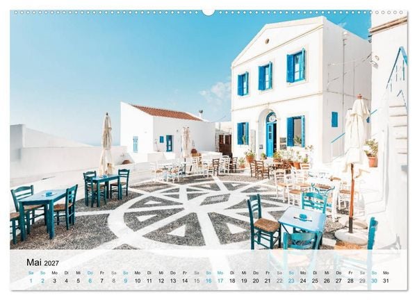 Produktbild: Griechenland - Inselparadies in Europa (hochwertiger Premium Wandkalender 2027 DIN A2 quer), Kunstdruck in Hochglanz