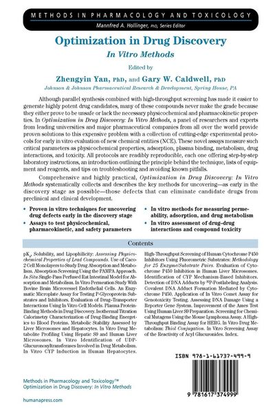 Produktbild: Optimization in Drug Discovery