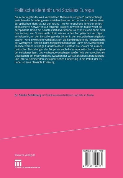 Produktbild: Politische Identit&auml;t und Soziales Europa