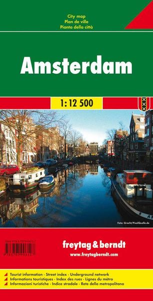 Amsterdam 1 : 12 500 Stadtplan