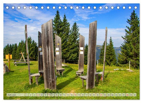 Produktbild: Ru&szlig;bach am Pass Gsch&uuml;tt (Tischkalender 2026 DIN A5 quer), CALVENDO Monatskalender