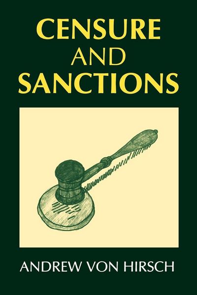 Produktbild: Censure and Sanctions