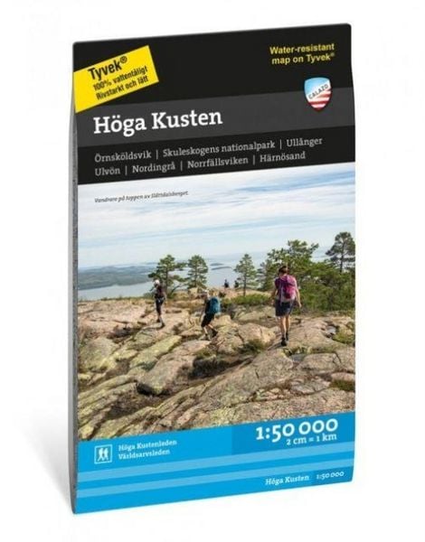 Produktbild: Hoga kusten 1:50000