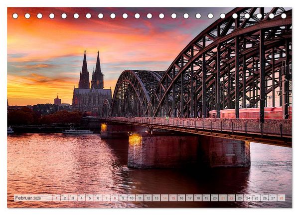 Produktbild: Deutschland Ansichten (Tischkalender 2026 DIN A5 quer), CALVENDO Monatskalender