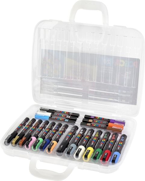 Produktbild: Marker UNI POSCA Malkoffer Klassik 20x