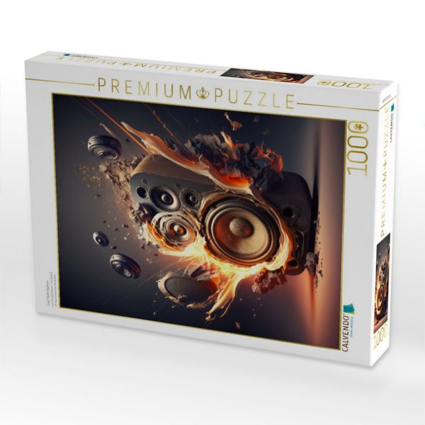 Produktbild: CALVENDO Puzzle Laut Stark Explosiv | 1000 Teile Lege-Gr&ouml;&szlig;e 64x48cm Foto-Puzzle f&uuml;r gl&uuml;ckliche Stunden