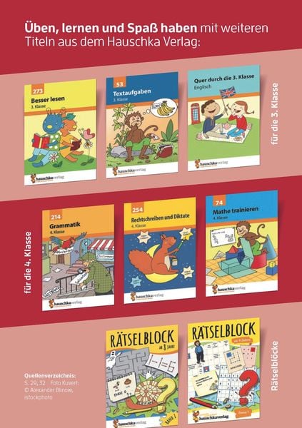Produktbild: Deutsch 3. Klasse &Uuml;bungsheft - Aufsatz