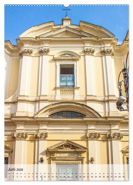 Produktbild: Kirchen in Rom (hochwertiger Premium Wandkalender 2026 DIN A2 hoch), Kunstdruck in Hochglanz