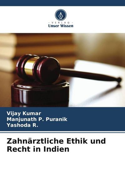 Produktbild: Zahn&auml;rztliche Ethik und Recht in Indien