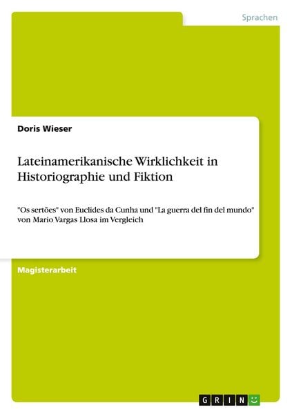 Produktbild: Lateinamerikanische Wirklichkeit in Historiographie und Fiktion