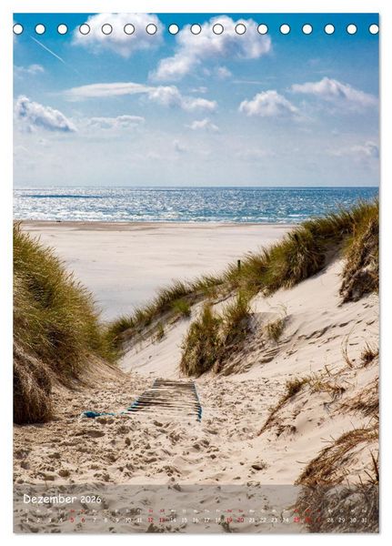 Produktbild: Nordfriesland, Zwischen St. Peter Ording und Sylt (Tischkalender 2026 DIN A5 hoch), CALVENDO Monatskalender