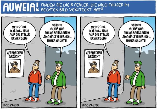 Produktbild: Finde den Fehler - Bildersuchr&auml;tsel mit Cartoons