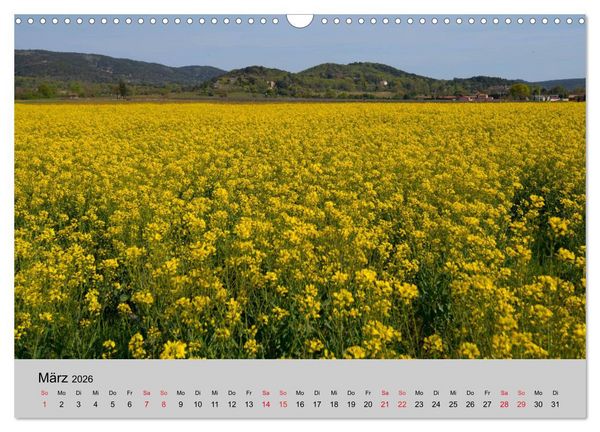 Produktbild: Bezaubernde Ard&egrave;che (Wandkalender 2026 DIN A3 quer), CALVENDO Monatskalender