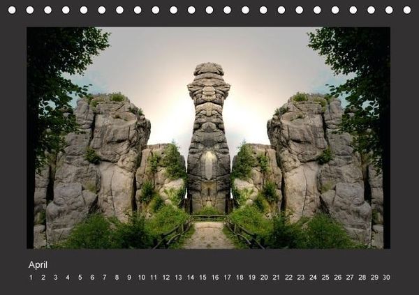 Produktbild: Spiegelwelten - die Externsteine (Tischkalender immerw&auml;hrend DIN A5 quer)