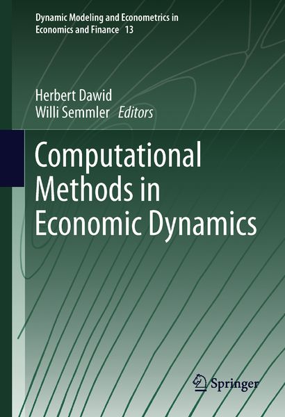 Produktbild: Computational Methods in Economic Dynamics
