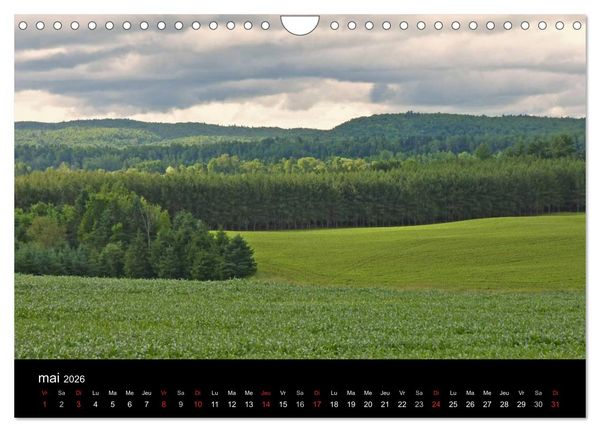 Produktbild: Regard sur les saisons du Qu&eacute;bec (Calendrier mural 2026 DIN A4 vertical), CALVENDO calendrier mensuel