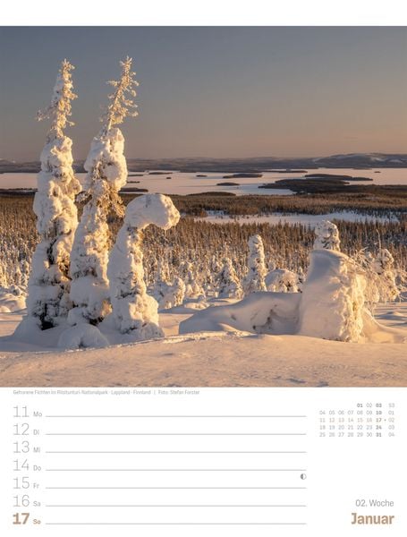 Produktbild: Planet Erde Wochenplaner Kalender 2027 | Landschaften der Welt