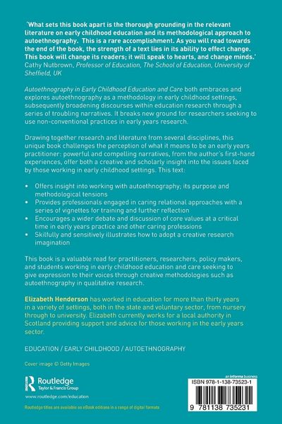 Produktbild: Autoethnography in Early Childhood Education and Care