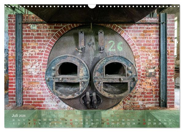 Produktbild: Betrieb eingestellt - Industrieruinen in Europa (Wandkalender 2026 DIN A3 quer), CALVENDO Monatskalender