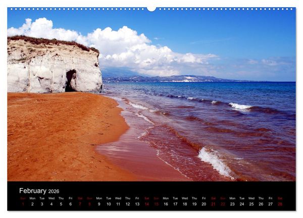 Produktbild: Kefalonia - Dreams of Greece (High Quality Premium Wall Calendar 2026 DIN A2 landscape),CALVENDO 12 Month Wall Calendar