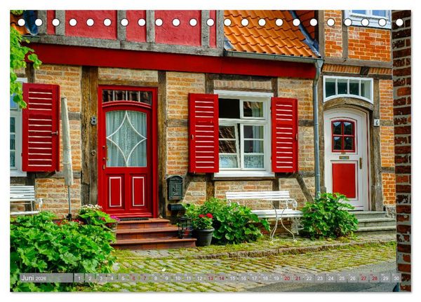 Produktbild: Ein Blick auf L&uuml;beck-Travem&uuml;nde (Tischkalender 2026 DIN A5 quer), CALVENDO Monatskalender