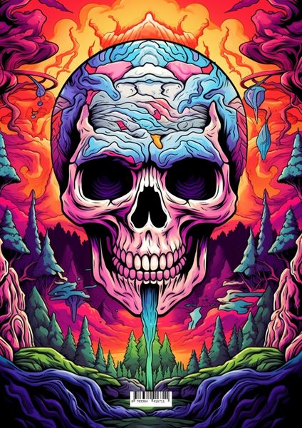 Produktbild: Nightmarish Shadows: A Horror Coloring Book for the Brave