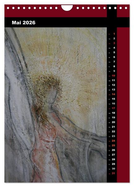 Produktbild: Farbenfrohe Engel (Wandkalender 2026 DIN A4 hoch), CALVENDO Monatskalender