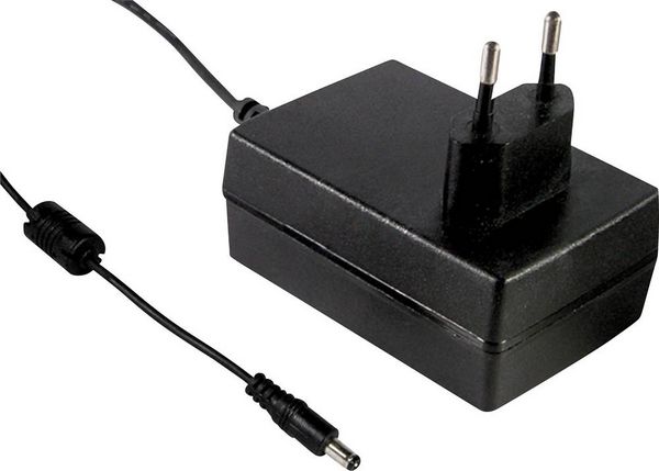 Produktbild: MEAN WELL GSM18E05-P1J Steckernetzteil, Festspannung 5 V/DC 3A 15W