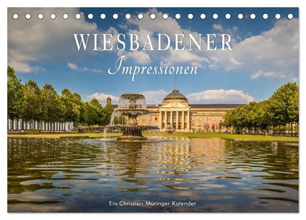 Produktbild: Wiesbadener Impressionen (Tischkalender 2027 DIN A5 quer), CALVENDO Monatskalender