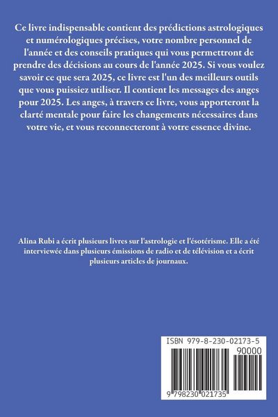 Produktbild: Astrologie, Num&eacute;rologie et Anges 2025