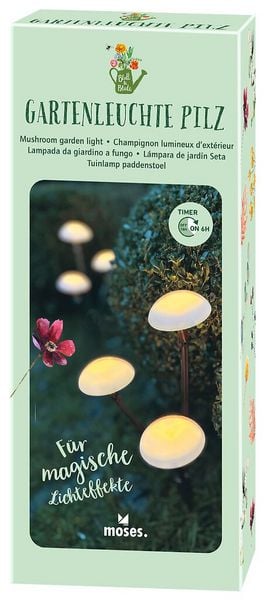 Produktbild: Blatt & Bl&uuml;te Gartenleuchte Pilz