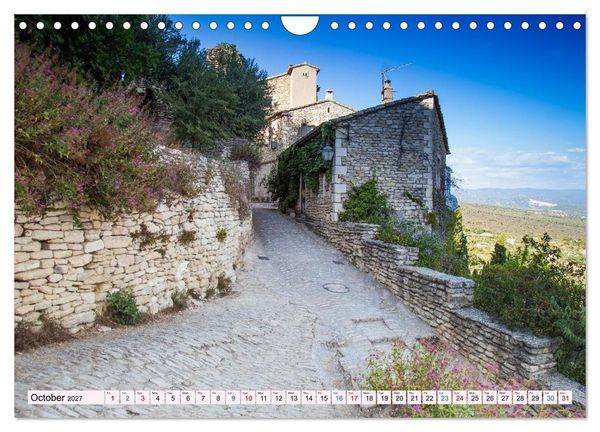 Produktbild: Provence. A journey through the villages of the French Provence (Wall Calendar 2027 DIN A4 landscape), CALVENDO 12 Month Wall Calendar