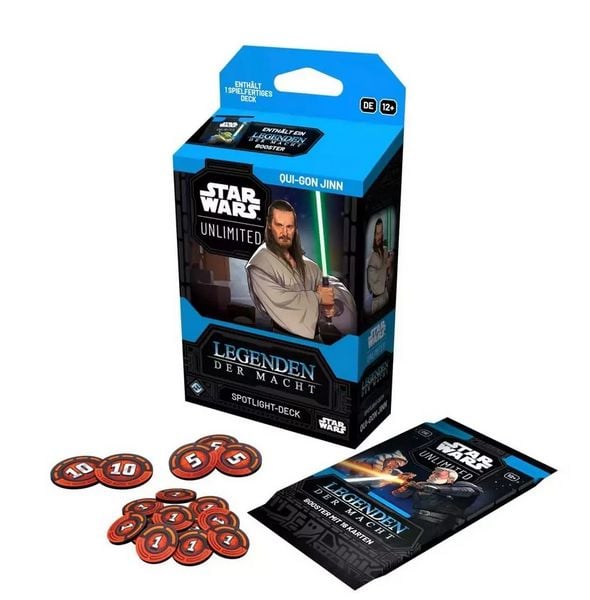 Produktbild: Star Wars Unlimited - Legenden der Macht (Spotlight-Deck Qui-Gon Jinn)