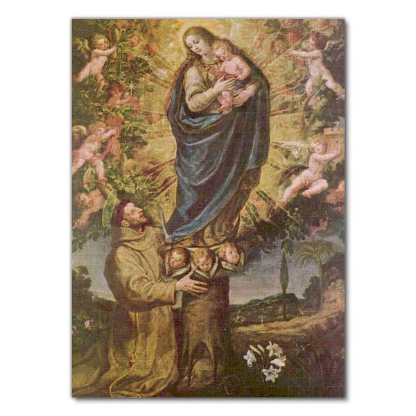 Produktbild: Lais Puzzle Vicente Carducho - Vision des Hl. Franziskus 1000 Teile
