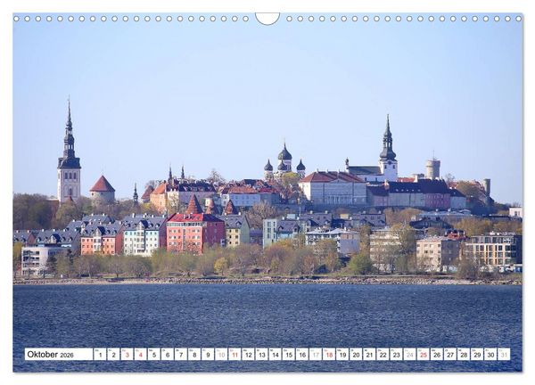 Produktbild: Landmarken der Ostsee (Wandkalender 2026 DIN A3 quer), CALVENDO Monatskalender