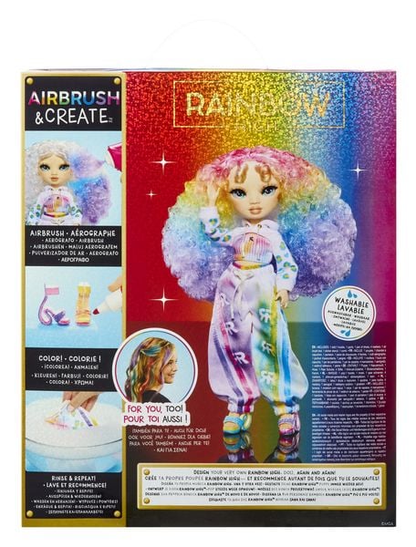 Produktbild: Rainbow High Color & Create Evergreen Fashion Dolls -Green Eyes