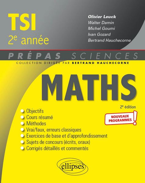 Produktbild: Math&eacute;matiques TSI-2 - Programme 2022